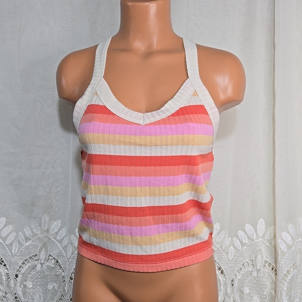 Rip Curl Striped Tank Top sz Medium